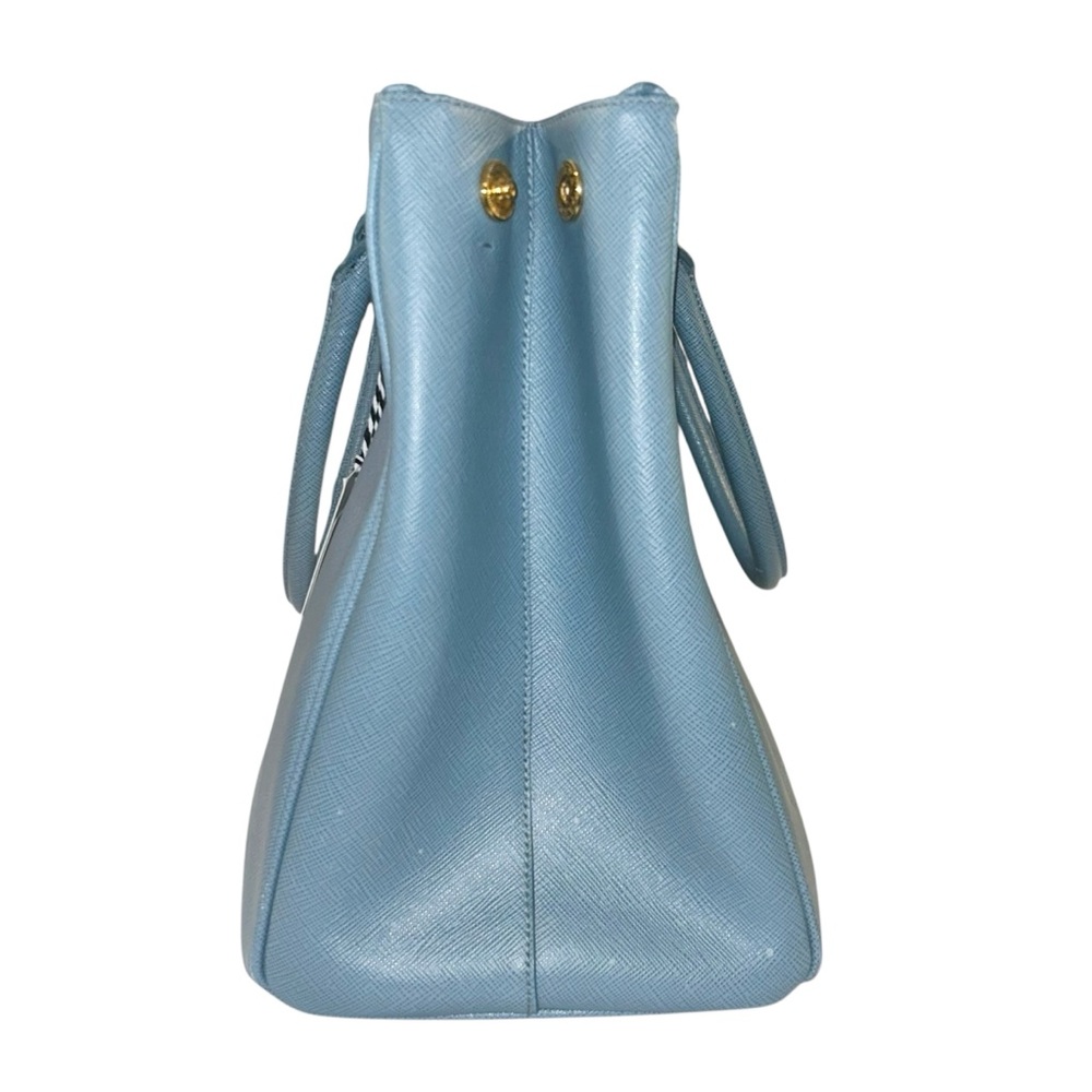 Prada Galleria Large Lux Saffiano Leather Double Zipper Dual Top Handle tote bag - Picture 5 of 8
